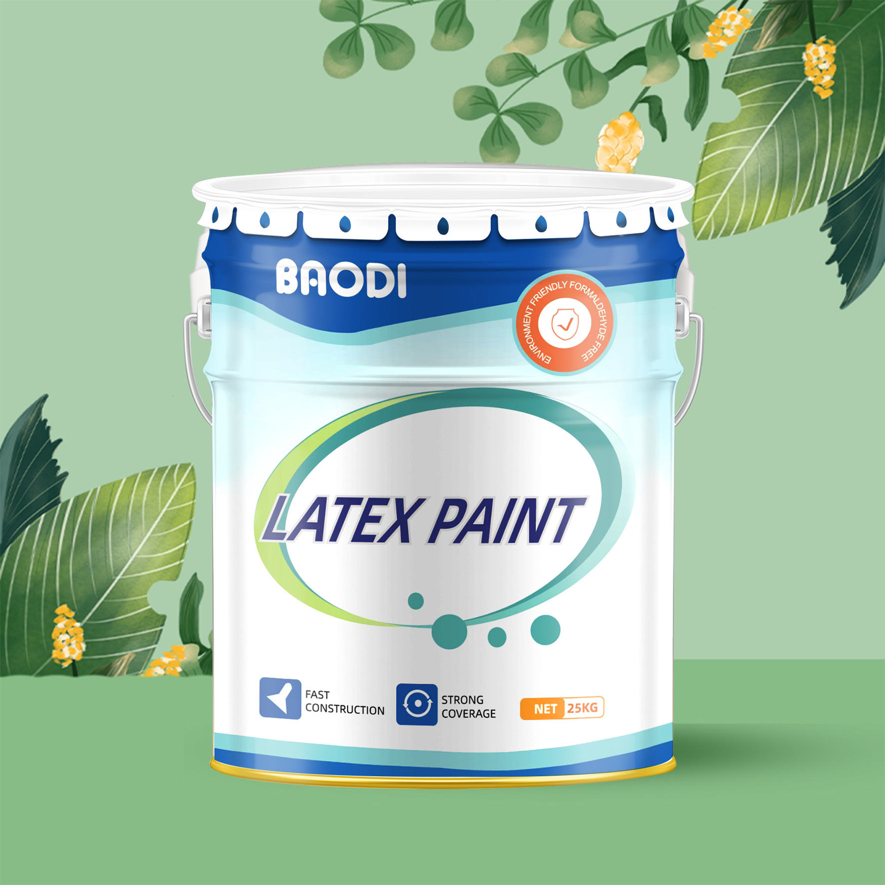 Matte White Interior Wall Coating Acrylic Latex Emulsion Paint